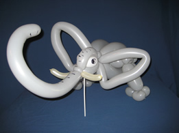 Kids Party -- balloon elephant